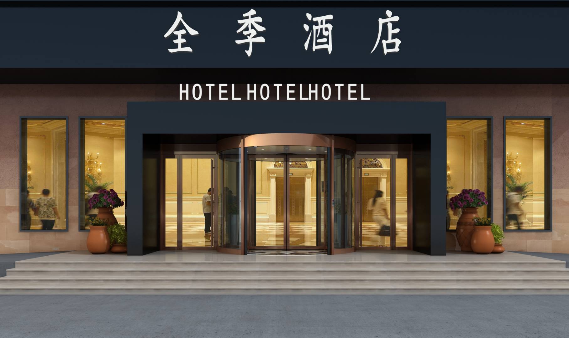 兩翼自動(dòng)門(mén)
